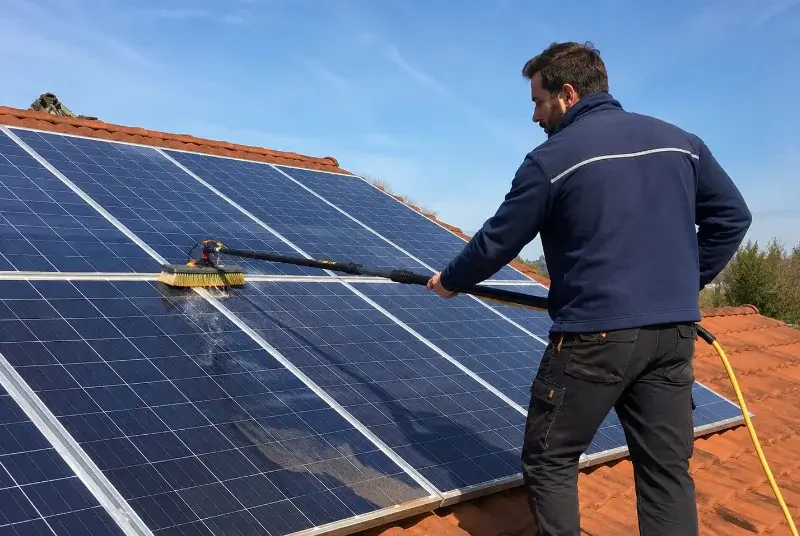 Nettoyage et entretien de panneaux solaires à Urcuit